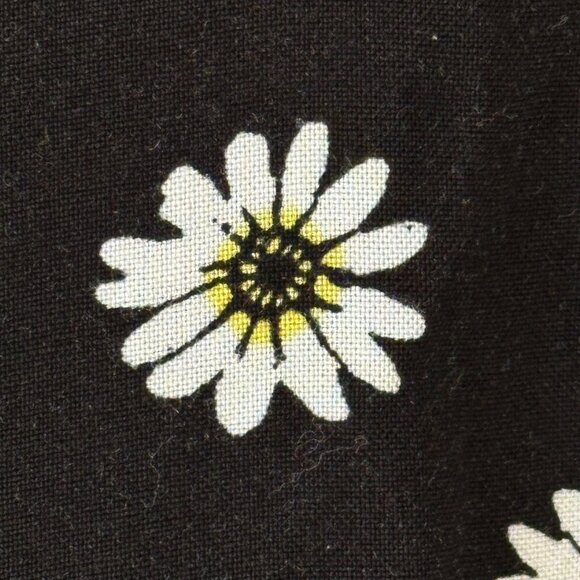Tucker‎ & Tate Girls Black White Daisy Floral Dress Boho Lagenlook Size Large - Picture 6 of 8